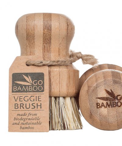 Go Bamboo Veggie Scrubbing Brush