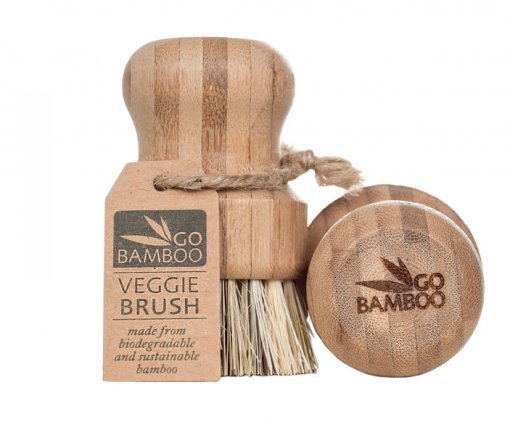 Go Bamboo Veggie Scrubbing Brush