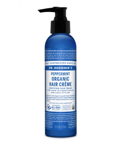 Dr Bronners Organic Hair Creme – Peppermint