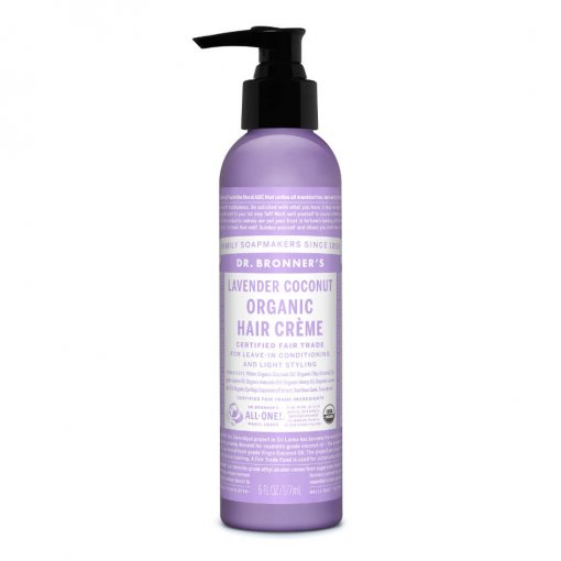 Dr Bronners Organic Hair Creme – Lavender Coconut