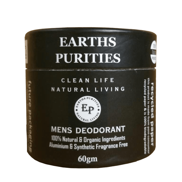Earths Purities Mens Natural Deodorant Paste Oh Natural