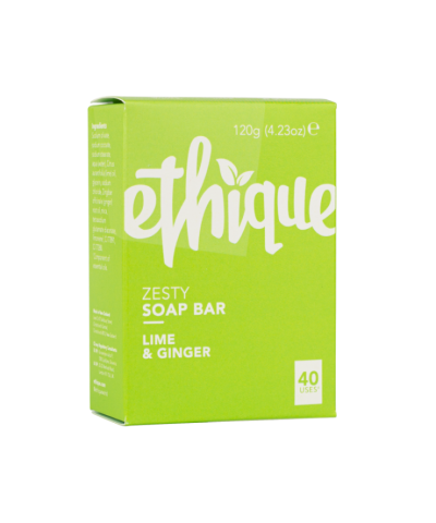 ethique zesty soap bar lime & ginger