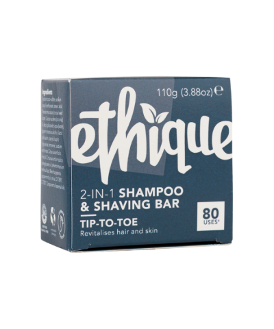 Ethique Tip To Toe Shampoo & Shaving Bar