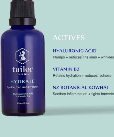 Tailor Skincare - Hydrate Skin & Eye Serum