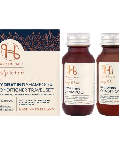 Holistic Hair Hydrating Shampoo & Conditioner Travel Set