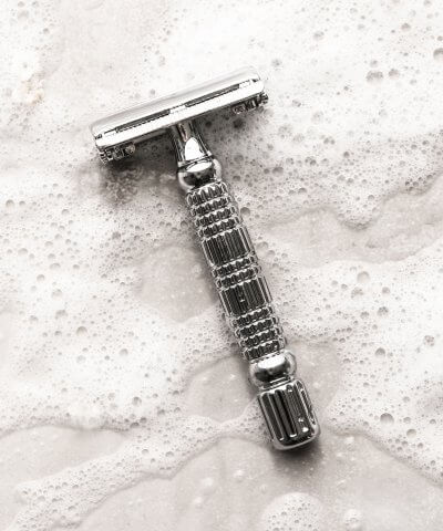 Sustainablah Stainless Steel Safety Razor – Charcoal Grey