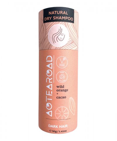 Aotearoad Natural Dry Shampoo Wild Orange Cacao