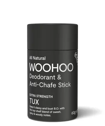 Woohoo Waste Free Deodorant Anti Chafe Stick Tux