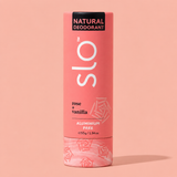 Slo Natural Deodorant - Rose + Vanilla