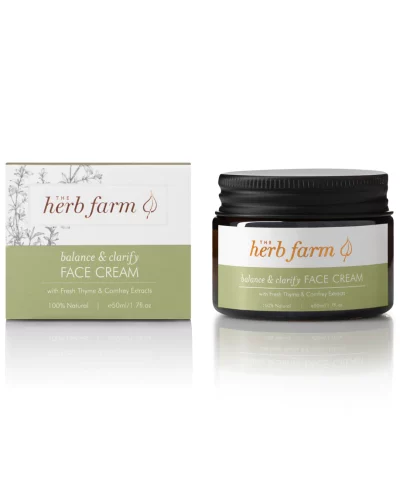 The Herb Farm Balance + Clarify Face Cream