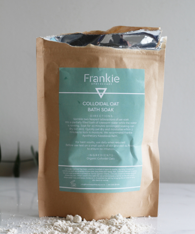 FRANKIE APOTHECARY COLLOIDAL OAT BATH SOAK FOR DRY, ITCHY SKIN