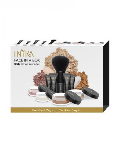 INIKA ORGANIC FACE IN A BOX – THE ESSENTIALS STARTER KIT (UNITY)