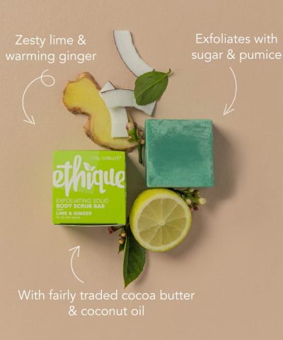 Ethique Lime & Ginger Body Polish Bar