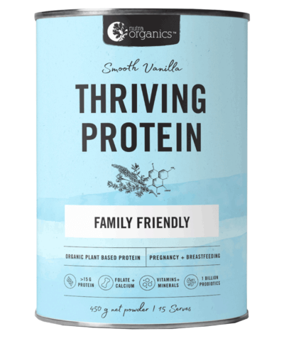 Nutra Organics Thriving Protein - Smooth Vanilla