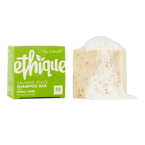 Ethique Heali Kiwi Calming Solid Shampoo Bar