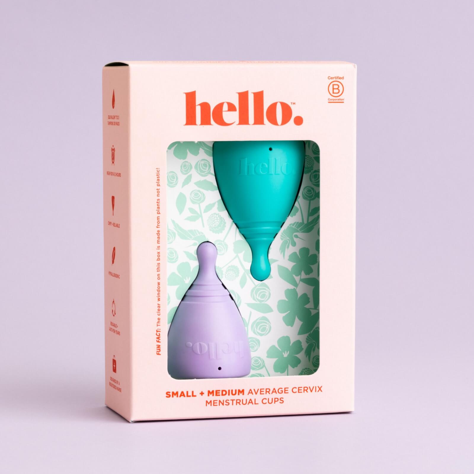 The Hello Cup Average Cervix Menstrual Cup