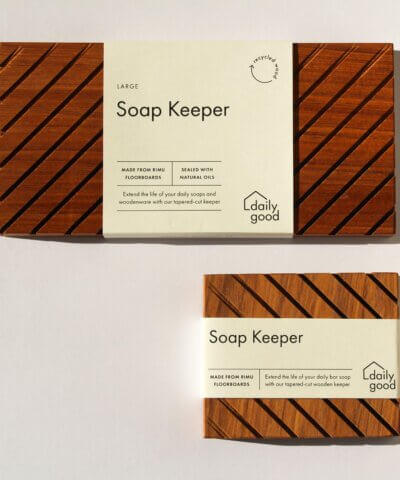 daily good small rimu soap keeper