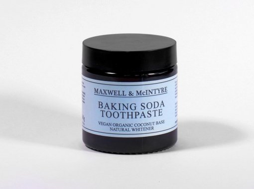 MAXWELL & MCINTYRE BAKING SODA COCONUT OIL TOOTHPASTE – MINT FLAVOUR