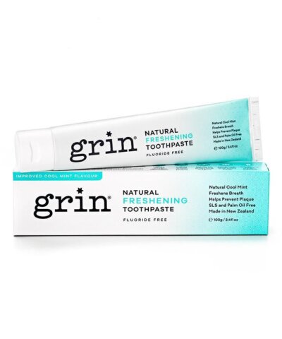 Grin Natural Mint Freshening Toothpaste - Full Size 100g