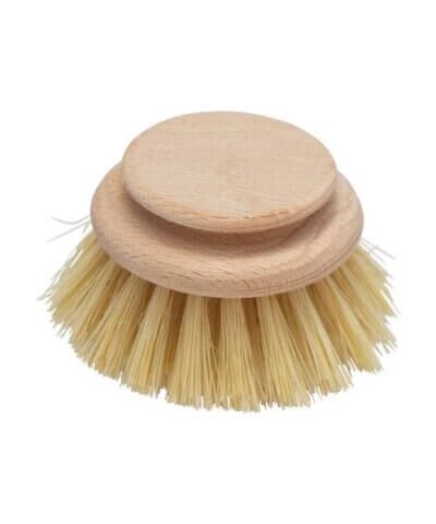 Florence Wooden Dish Brush Tampico Fibre Replacement Head