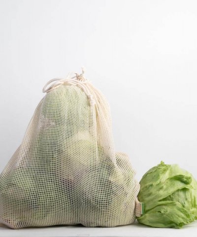 RETHINK REUSABLE PRODUCE BAGS – 3 PACK (EXTRA LARGE)