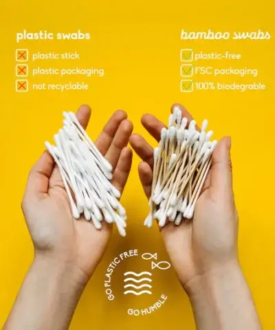 The Humble Co. Biodegradable Cotton Buds White