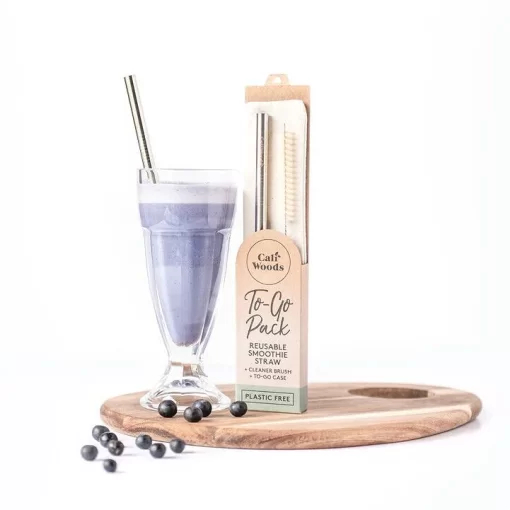 caliwoods to go smoothie straw