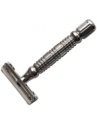 SUSTAINABLAH STAINLESS STEEL SAFETY RAZOR – CHARCOAL GREY