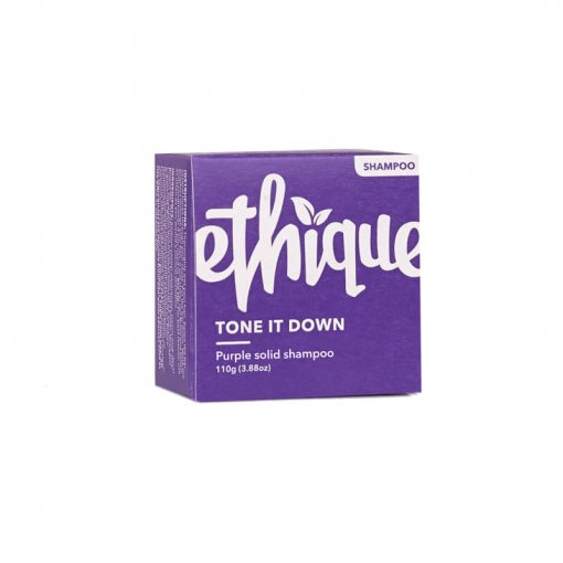 Ethique Tone It Down Purple Solid Shampoo