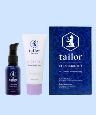 Tailor Skincare Clear Skin Kit