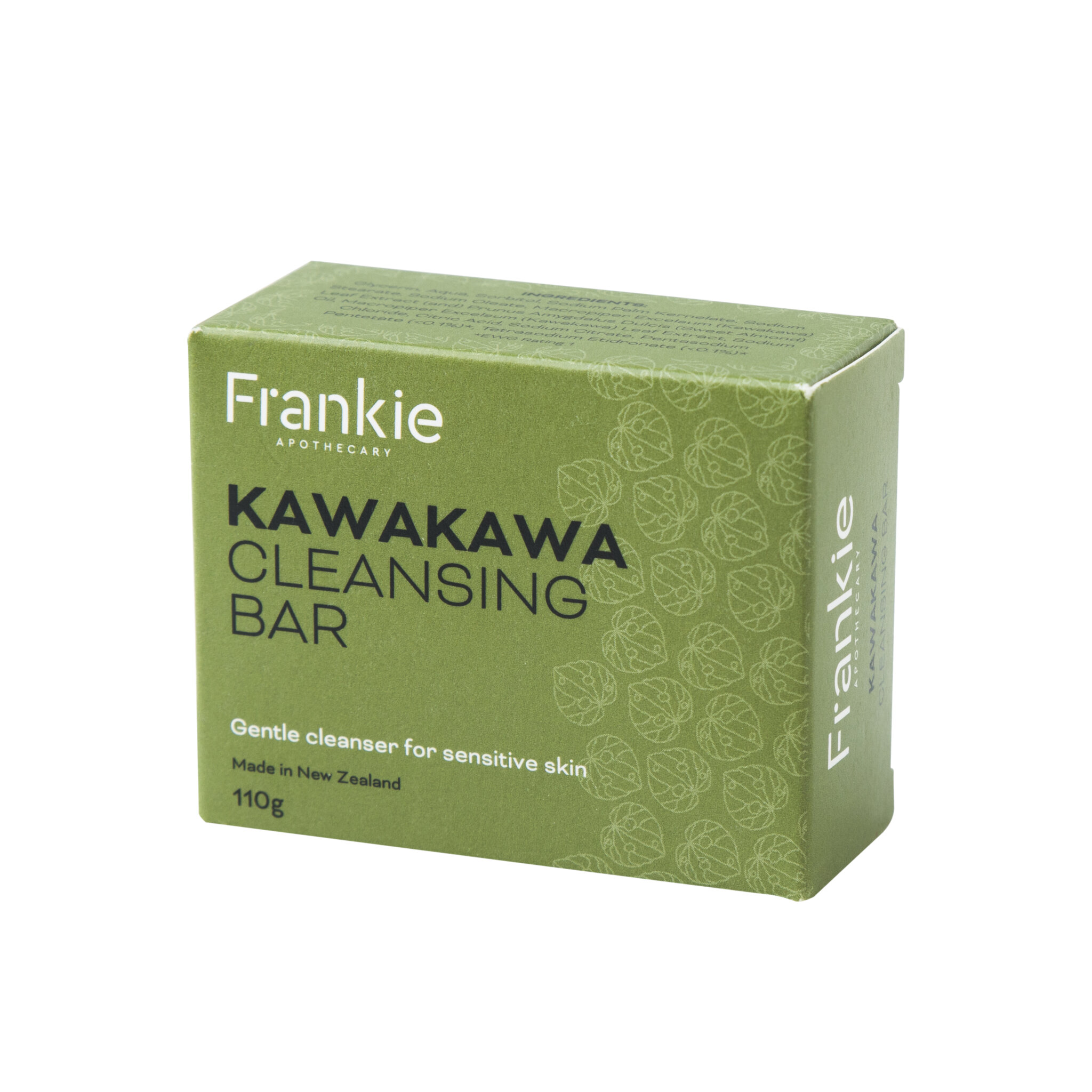 Frankie Apothecary Kawakawa + Chlorophyll Cleansing Bar For Face