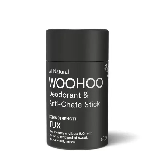Woohoo Waste Free Deodorant Anti Chafe Stick Tux