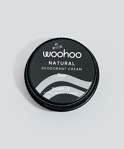 Woohoo Natural Deodorant Tux Extra Strength Sample