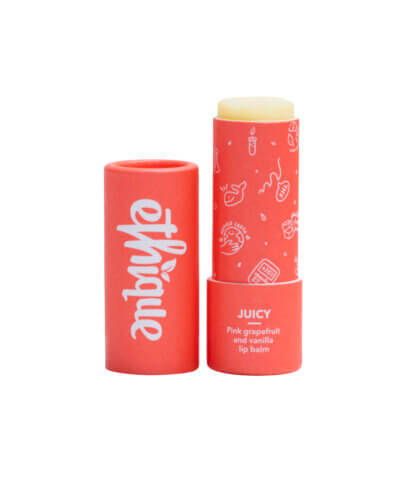 Ethique Juicy - Pink Grapefruit & Vanilla Lip Balm