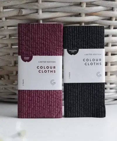 Good Change Coloured Eco Cloths - 2 Pack