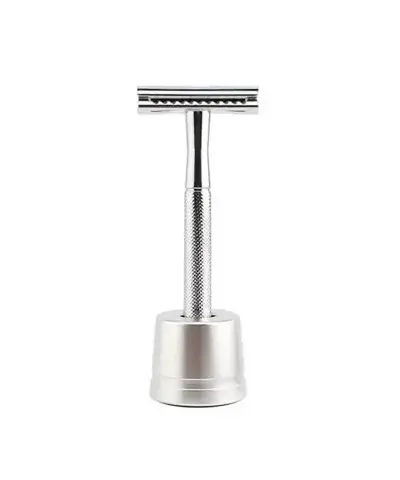 Caliwoods Razor Stand - Silver