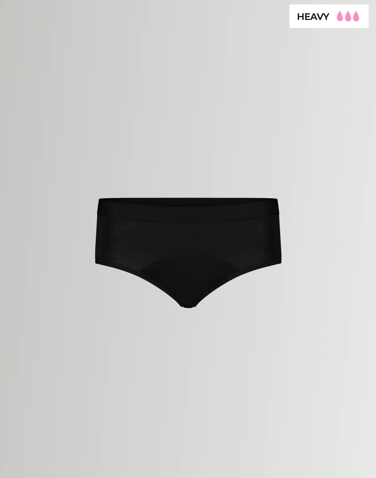 Unders By Proof Period Underwear Briefs - Light Absorbency - Black